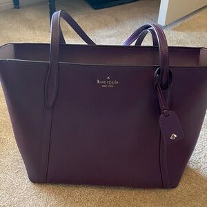 Kate Spade Deep Purple Tote